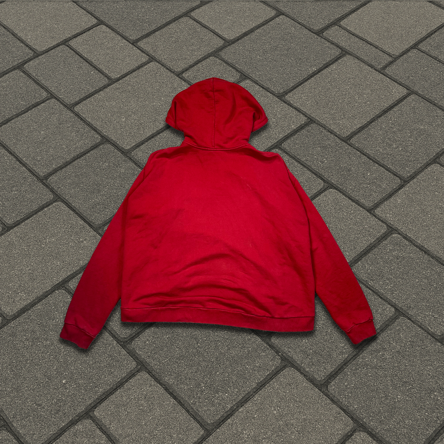 AW16 Vetements Seoul Red Metal Hoodie