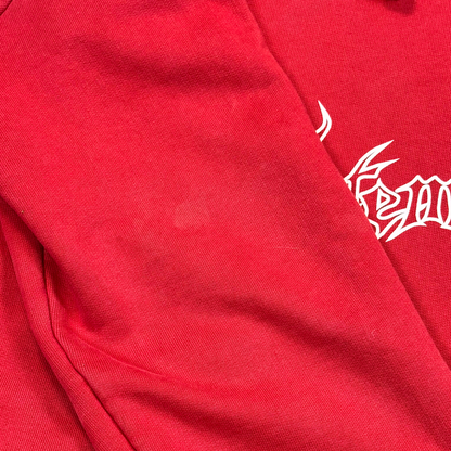 AW16 Vetements Seoul Red Metal Hoodie