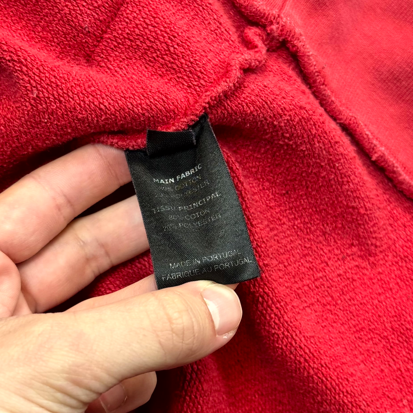 AW16 Vetements Seoul Red Metal Hoodie