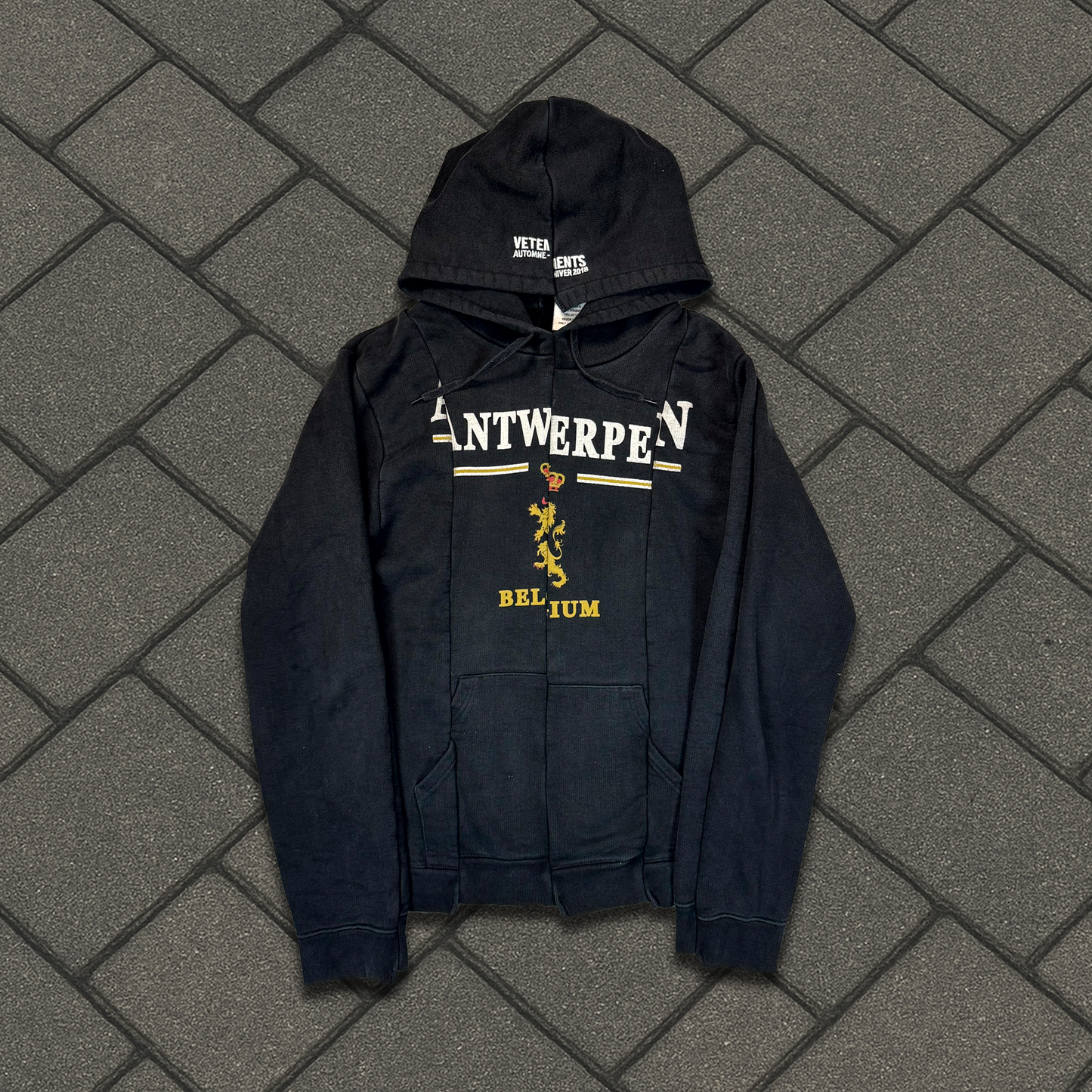 AW18 Vetements Reconstructed Antwerpen Hoodie