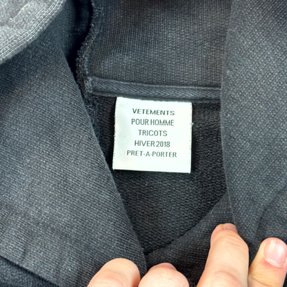 AW18 Vetements Reconstructed Antwerpen Hoodie