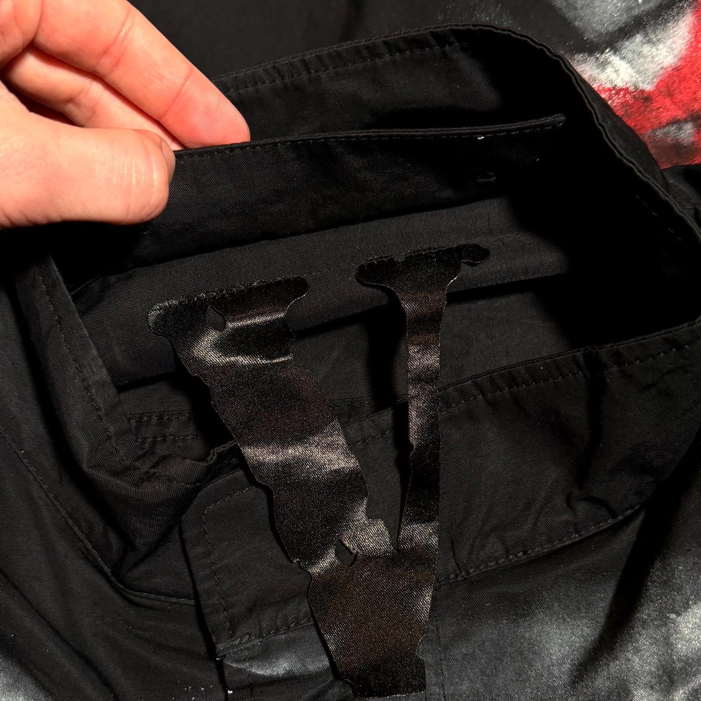 Vlone Skoloct Hand Painted Trenchcoat