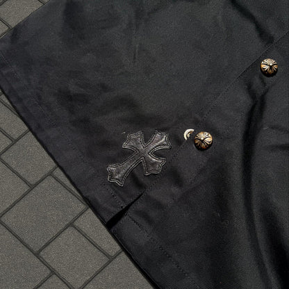 Chrome Hearts Work Dog Leopard Cross Jacket
