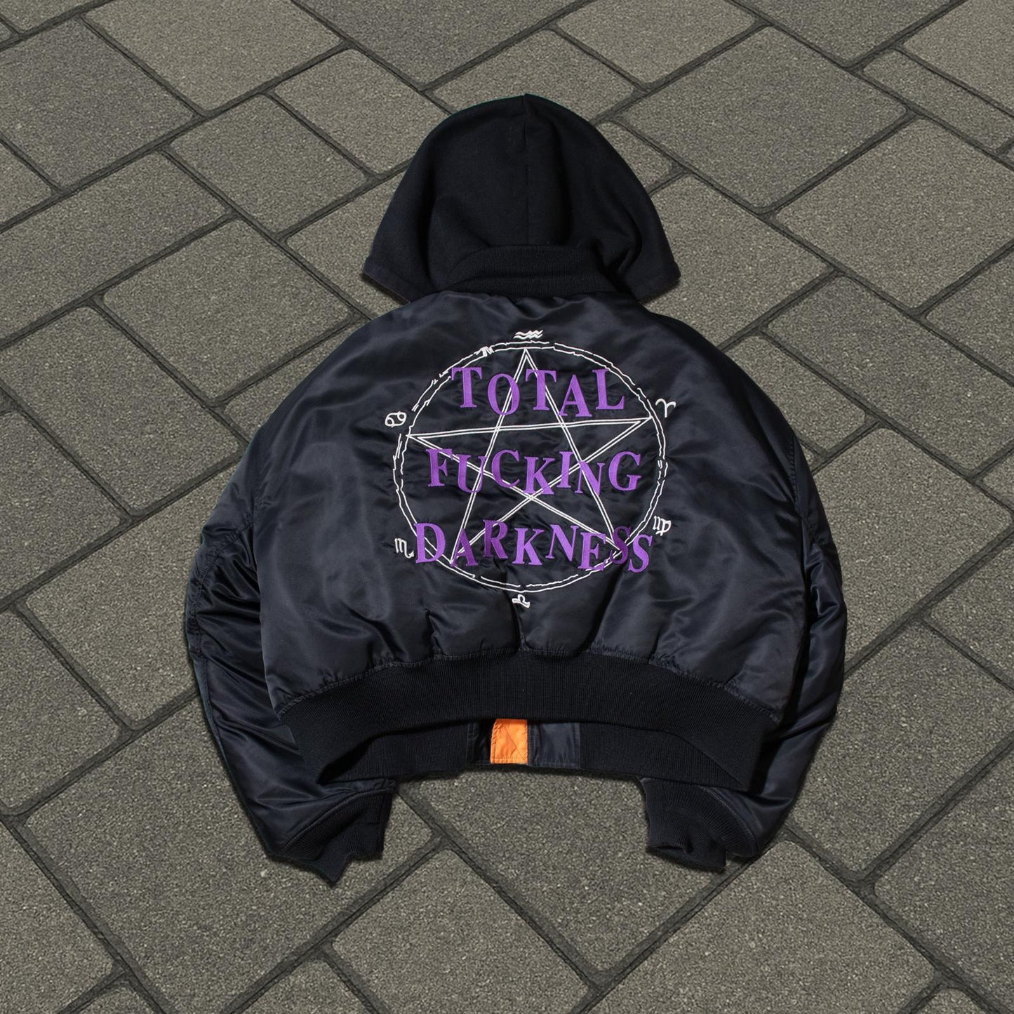 AW17 Vetements ‘Total Fucking Darkness’ Femme Bomber Jacket