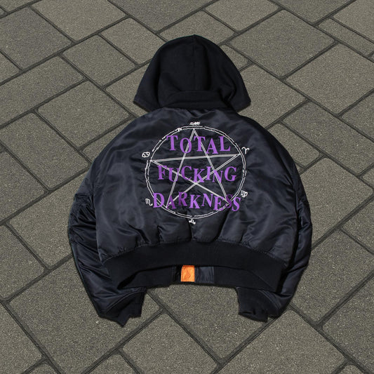 AW17 Vetements ‘Total Fucking Darkness’ Femme Bomber Jacket